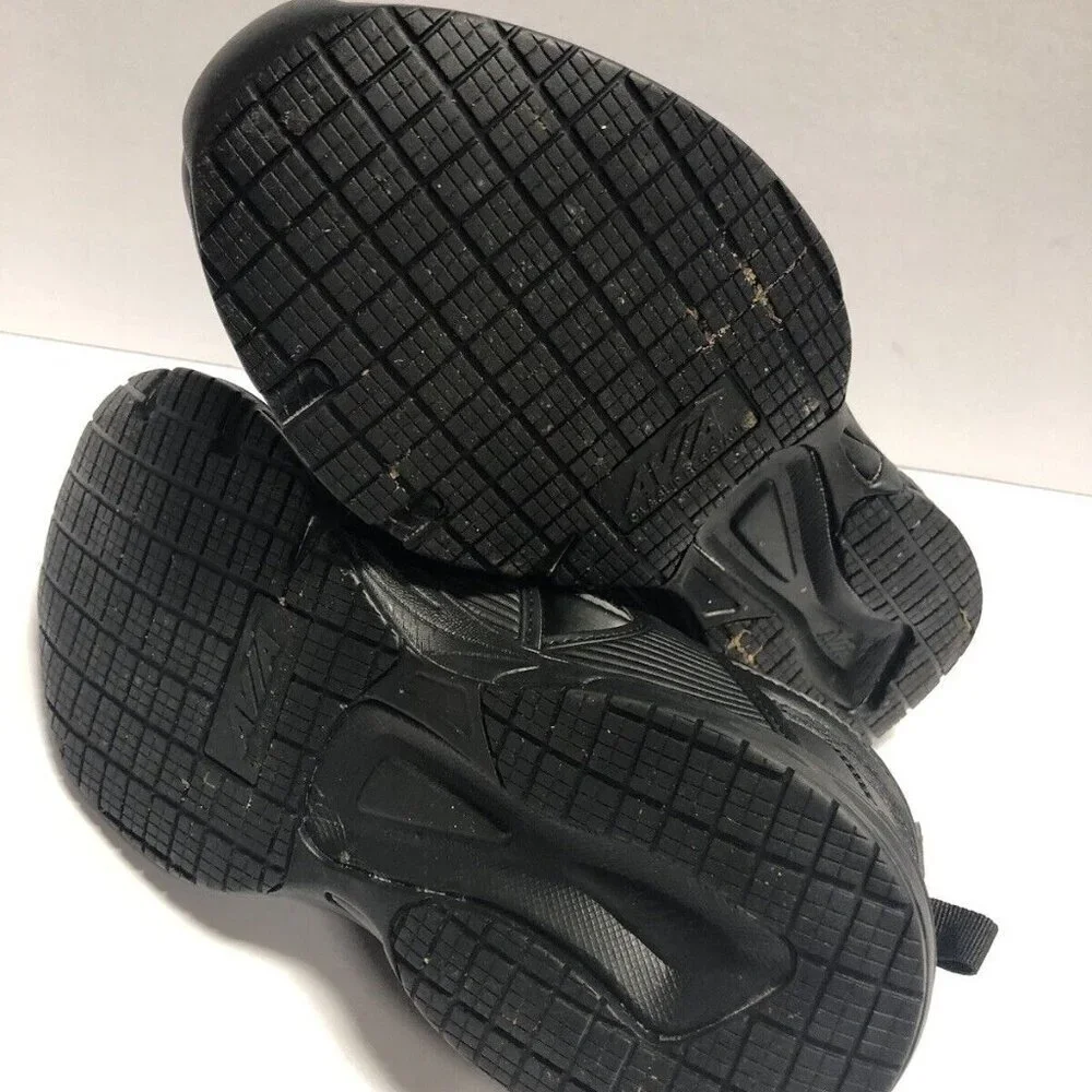 Avia Men’s Avi-Union II, Black Lace-Up Sneakers, Size 7.5 Wide